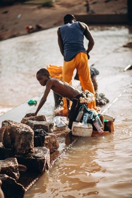 connected manually crossword clue